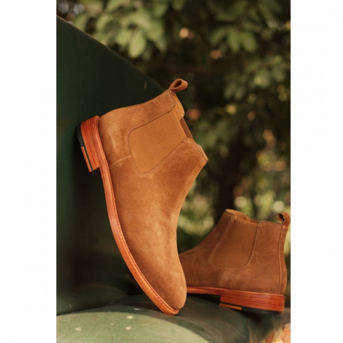 Goood Year Welted Black Chelsea Boot